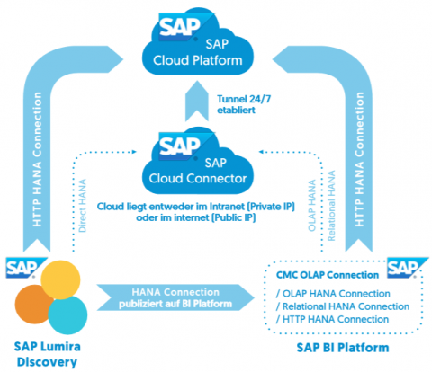 SAP Daten in die SAP Cloud