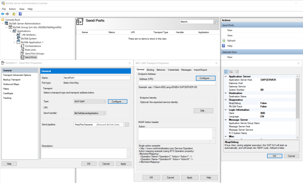 SAP-Adapter - Portanlage